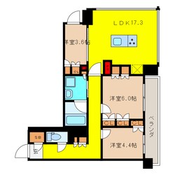 ＲＪＲ堺筋本町タワーの物件間取画像